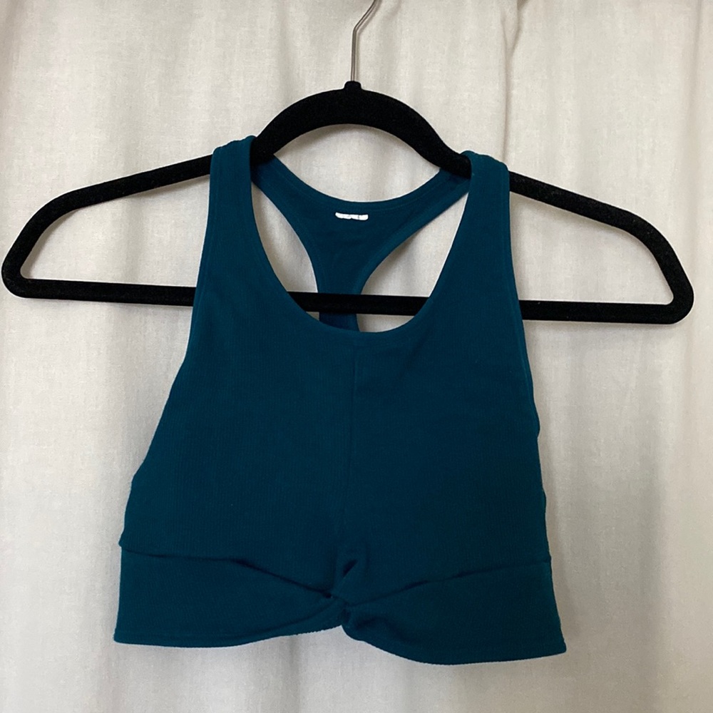 Fabletics Cloud Seamless Knotted Midi Bra